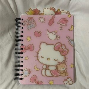 Hello Kitty Pink Spiral Notebook